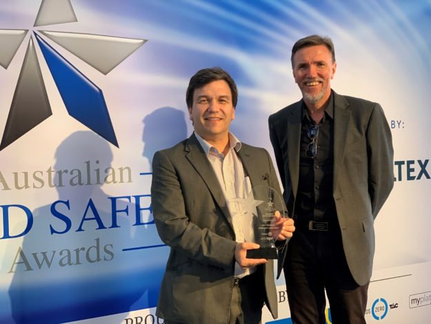 Ian and David safety awards2